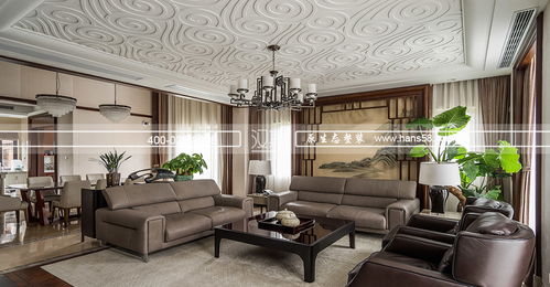 上海中式风格别墅装修 香岛原墅 意大利汉斯设计事务所